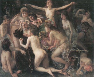 The Temptation of St. Anthony by Lovis Corinth